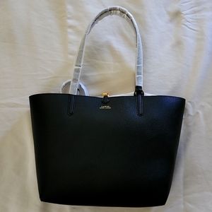 Ralph Lauren Faux-Leather Reversible Tote